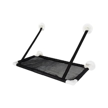 Asılı Vantuz Kedi Yuvası Örgü Stili 29 X 16 X 5.5 Cm Siyah