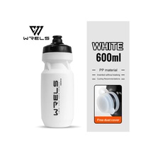 Wrels Bisiklet Su Şişesi 600 Ml Bisiklet Şişe Açık Spor Bisiklet Su Isıtıcısı White White