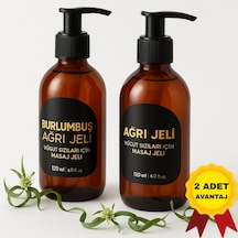 Burlumbuş Otu Vücut Masaj Jeli 120 Ml 2'li Set