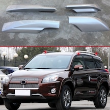 Toyota Uyumlu Rav 4 Tavan Çıtası 2006 2012 Silver Gri