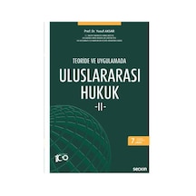 Uluslararası Hukuk Iı Prof. Dr. Yusuf Aksar