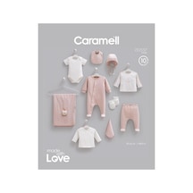 Caramell %100 Pamuk Friends 10'lu Set 0-3 Ay 50-56 Cm Bej Crml.ze2557.bej