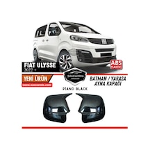 Fiat Ulysse 2022 Sonrası Uyumlu Batman Yarasa Ayna Kapağı Piano Black Abs Plastik Sağ Sol Takım 00 Şüscaroto Aksesuar