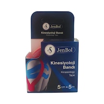 Jenbol Kinesiyoloji  Bandı 5cm X 5m Kırmızı