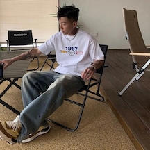 Snapbuy Kore Moda Retro Y2k Kısa Kollu Tişört - Sokak Hip-hop Stili Büyük Boyerkek Black Snapbuy Kore Moda Retro Y2k Kısa Kollu Tişört - Sokak Hip-hop Stili Büyük Boyerkek Black