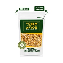 Yörem Afyon Antalya Yöresinden Doğal Şifa Kaynağı Küp Kesim Portakal Kabuğu Kurusu Citrus Aurantium 110gr. 110 G