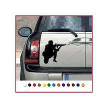 Komando Asker Sticker Komando Oto Sticker Araç Sticker