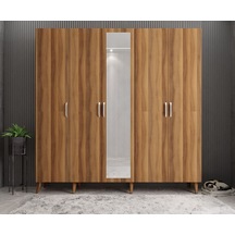 Açelya Portmanto Vestiyer Ceviz - Montaj Dahil 200cm M12 Açelya Portmanto Vestiyer Ceviz - Montaj Dahil 200cm M12
