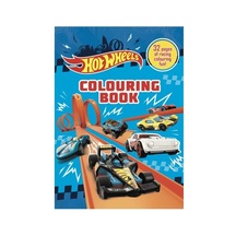 Hot Wheels Colouring Book