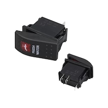 Hidrafor Sembollü Işıklı 3 Pinli On-off 12-24v Marin Switch