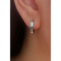 Allmisse Kaplama Çelik Küpe Standart Gümüş Allmisse Kaplama Çelik Küpe Standart Gümüş