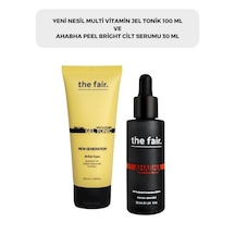 The Fair Multi Vitamin Jel Tonik 100 ML ve Ahabha Peel Bright Cilt Serumu 30 ML
