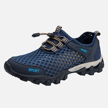 Aolan Erkek Kauçuk Tabanlı Outdoor Nefes Alabilen Ayakkabı - Mavi