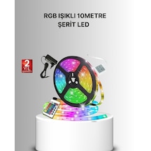 Uzaktan Kumandalı Rgb Smart Şerit Led Işık Esnek Ve Taşınabilir Dekorasyon Renkli 29165296