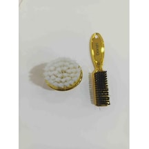 Smp Fade Fırça 2 Li Set Ense Fırçası Berber Golt Set