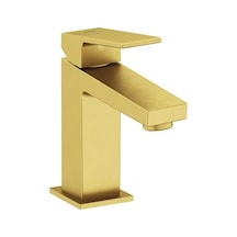 Artema Minimax Square Lavabo Bataryası Fırçalı Altın A4372025 Çok Renkli