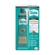 Sista Universal Silikon, Üstün Kalite %100 Şeffaf Silikon, Mutfak