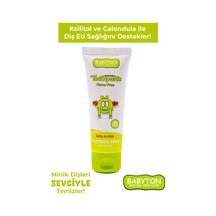 Babyton Doğal Aromasız Diş Macunu Florürsüz 50 G