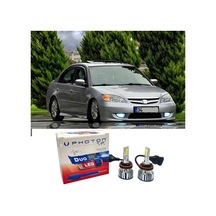 Honda Civic Vtec 2 Es7 Led Xenon Kısa Far Ampulü Hb4 Duo Yeni Seri Beyaz 2004-2006