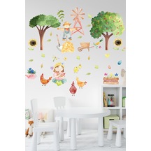 Doğa Temalı Çocuk Odası Sticker Seti