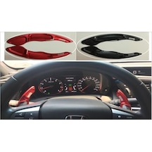 Honda Civic FB7  İçin Uyumlu F1 Vites Kulakçık Pedal Shıft Paddel Shift Siyah 2012-2015