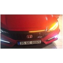 Çmk Honda Civic Fc5 2016-2020 Ön Panjur Ledi
