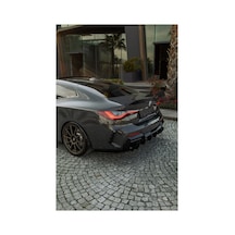 Bmw 4 Serisi G22 Coupe Arka Difüzör & Flap Seti M Sport Uyumlu Agresif Tampon Altı Paket