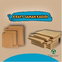 A4 Saman Kağıdı, A4 Kraft Saman Kağıdı 100 Adet 165 Gram