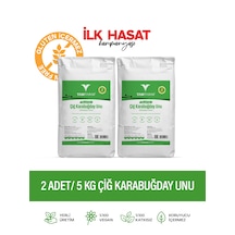 Tam Tarım Glutensiz Çiğ Karabuğday Unu 2 x 5 KG