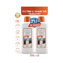 Doğal Ultra Yoğun Fırın Ve Yanmış Yağ Temizleyici 750 Ml 2'li Set Diğer