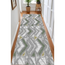 Eliana Home Dijital Baskı Yıkanabilir Kaymaz Taban Salon Halısı Ve Yolluk Rv046-fnl317 Yeşil