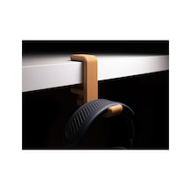 Alvera Masa Kenarı Kulaklık Askısı Çizgili Kulaklık Tutucu Sıkıştırmalı Kulaklık Askısı 10-40 Mm - Karışık