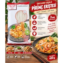 Tayland Usulü Pirinç Eriştesi