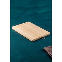 Bambu 30 Cm Et Sebze Kesme Tahtası Acr-015 Bambu Kahverengi Diğer
