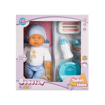 1030141 Sesli Bebelou Tuvalet Zamanı Bebek Seti 32 Cm -sunman - Izbp-888850 1 Adet