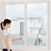Pencere Cam Sineklik-beyaz 150 Cm X 100 Cm +5m Bant Çam