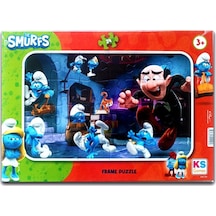 Ks Games Frame Puzzle 24 Şirinler Lisanslı Ürünler Smr704