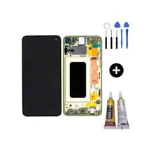 Samsung Galaxy S10e Sm-g970 Uyumlu Çıtalı Oled Lcd Ekran Dokunmatik Yeşil + Montaj Seti