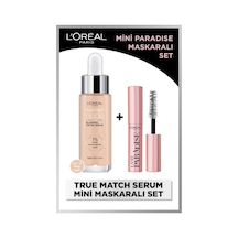 L'Oréal Paris True Match Nude Fondöten Serum 0.5-2 Very Light + Mini Paradise Maskara 4.7 ML