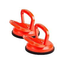 Vantuz, 2 X Vantuz, 118 Mm, Yük Kapasitesi 40 Kg Cam Kaldırıcı, Cam Kaldırıcı, Vantuz, Vakum Kaldırıcı, Turuncu