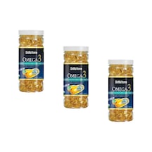 Aksu Vital Shiffa Home Omega 3 Balık Yağı 1000 MG 100 Softgell Kapsül 3 Adet