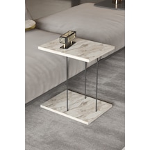 Yan Sehpa Tekerlekli Servis Sehpası Hnd Dikdörtgen Efes