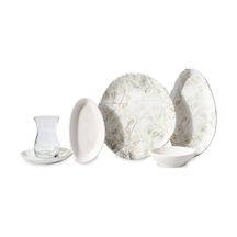 Korkmaz Gina Collection 26 Parça Kahvaltı Takımı Çok Renkli