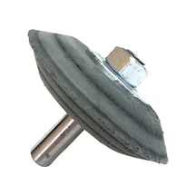 Stryı 800270 Iskarpela Bileme/Kılağı Alma V Tip Deri Disk 80 Mm