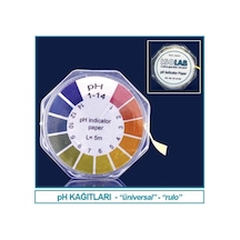 İSOLAB 101.02.002 pH kağıdı - 14 pH - rulo (1 rulo)