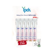 İpek 150'li X 5 Pkt. Makyaj Temizleme Pamuğu Ve Rosie