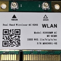 Evbuar 8265hmw/ac Wifi Dual Band+ Bluetooth 4.2