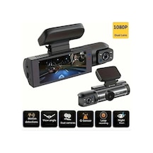 3 Kameralı Araç İçi Kamera Sd Kart Destekli Kamera V9