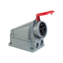 Mete Enerji 5x63a. Ip44 Duvar Prizi -eğik Gövdeli- 406623