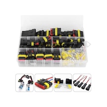 Powermaster Pm-28532 Hıd Jst Konnektör Seti Oto Elektrik Kablo Soketleri Su Geçirmez 352 Parça